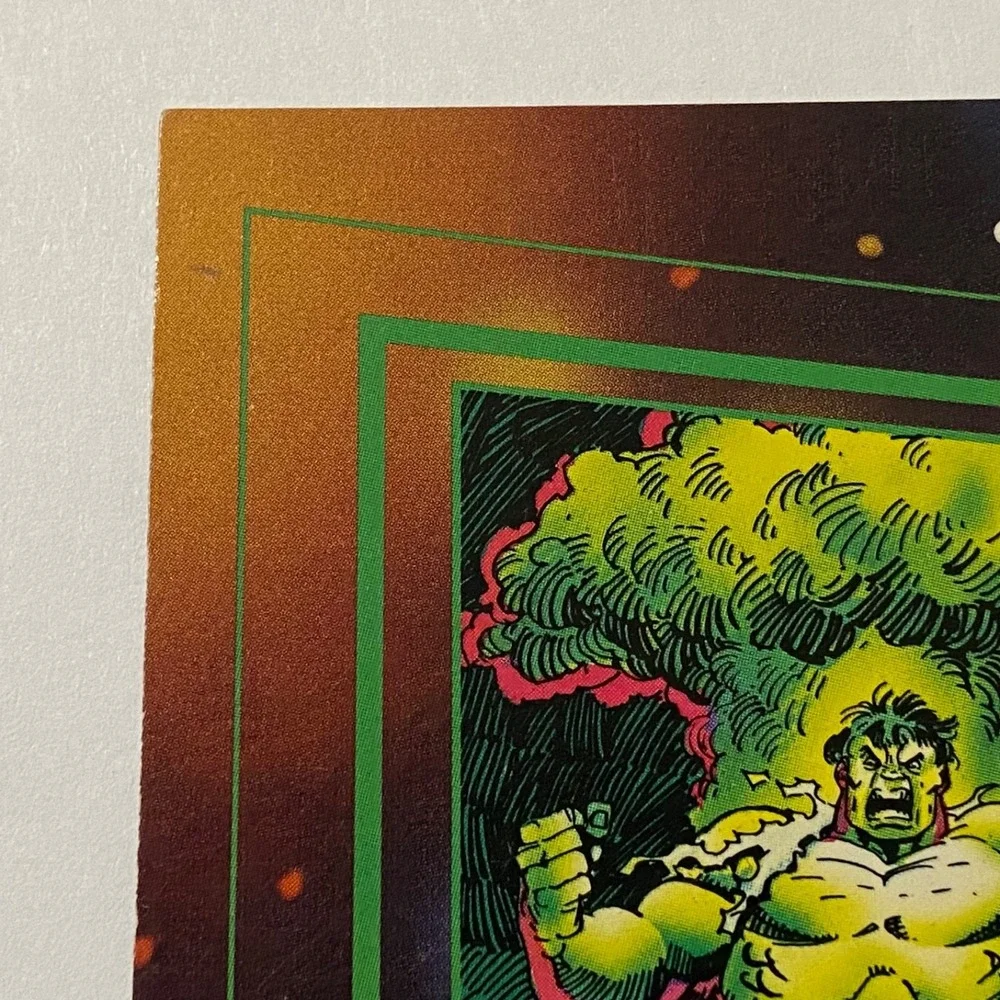 Vintage Marvel 1992 Hulk Series 3 Origins of HULK Impel Card 161 MARVEL Universe